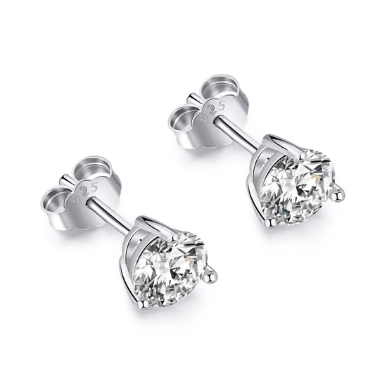 [Tonmkive Jewelry]Dainty Round Shape Earrings