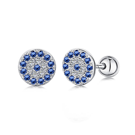 [Tonmkive Jewelry]Devil's Eye Ear Bone Nail Earrings