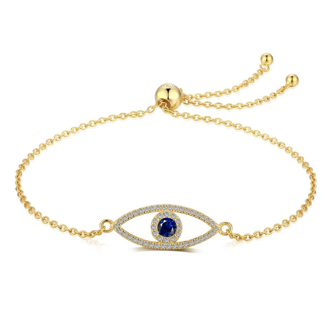 [Tonmkive Jewelry]Devil's Eye Hollow Design Bracelet
