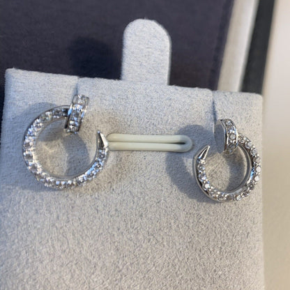 [Spark]JUSTE EARRINGS SILVER DIAMONDS