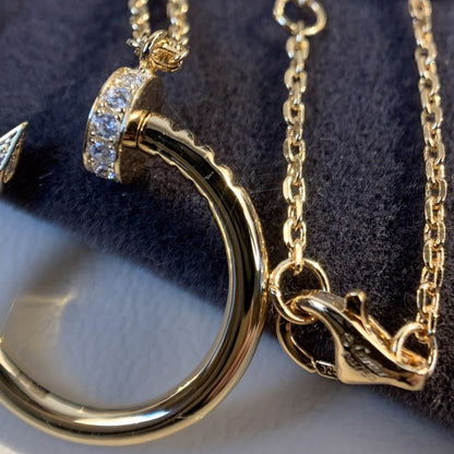 [Spark]JUSTE NECKLACE PINK GOLD