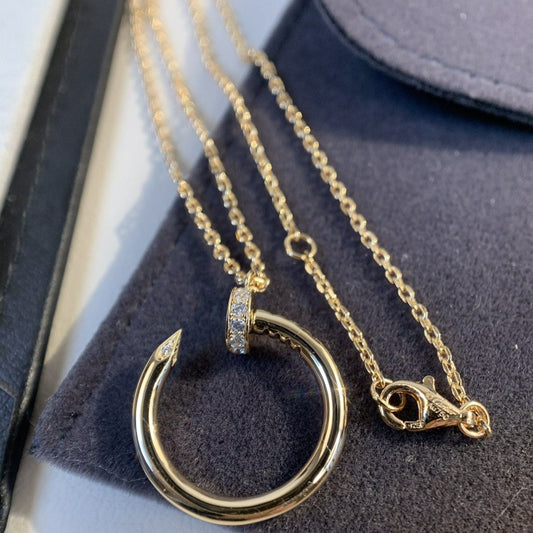 [Spark]JUSTE NECKLACE PINK GOLD