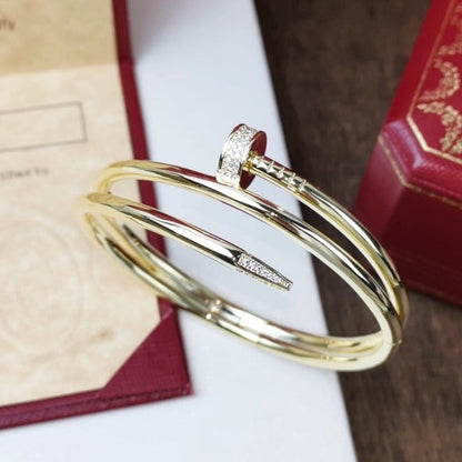 [Spark]JUSTE BRACELET 3.5MM DOUBLE ROW DIAMOND