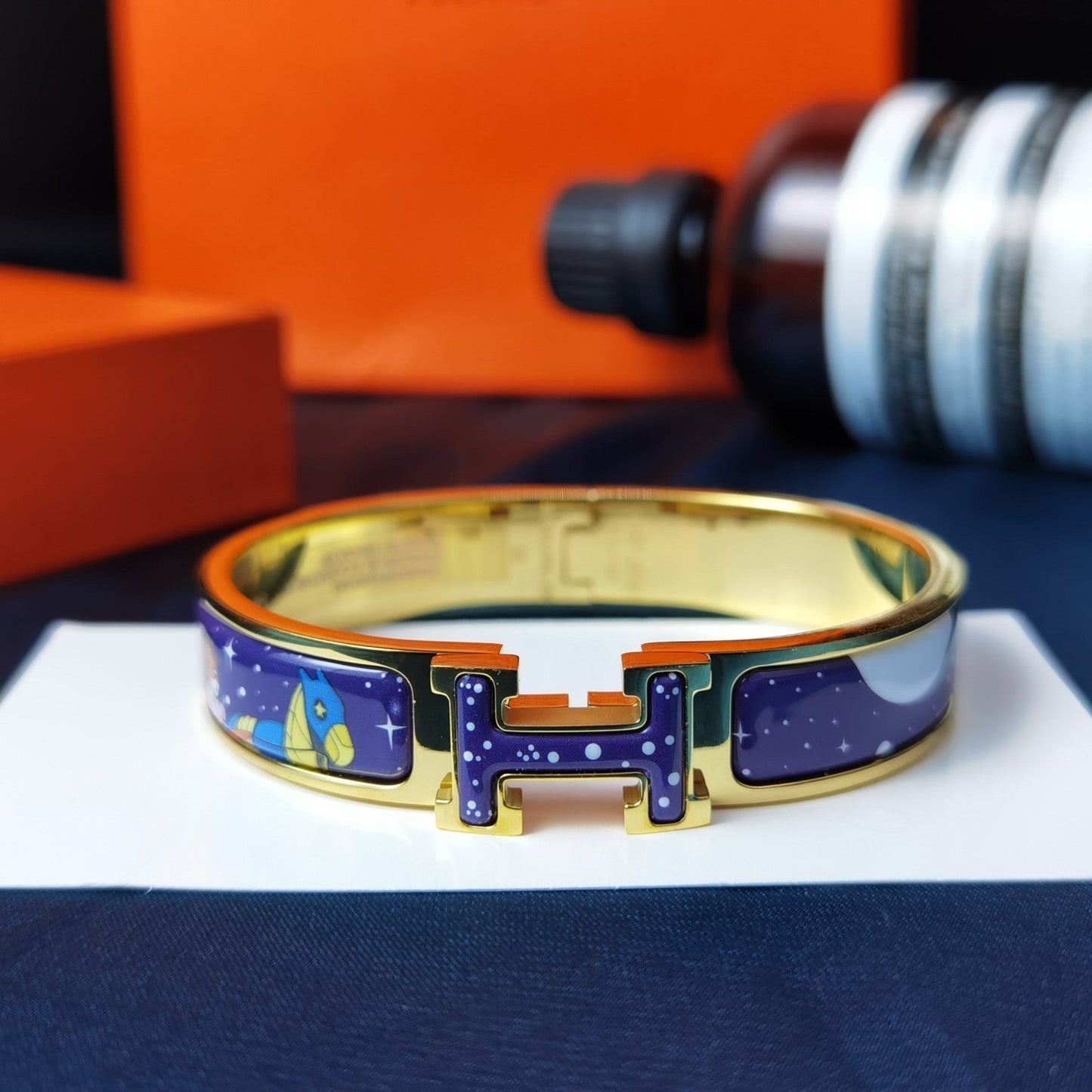 [Spark]H STAR AND MOON BRACELET 12MM