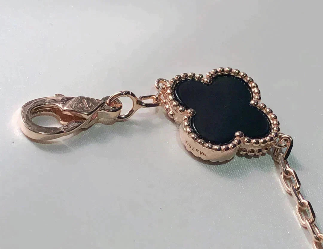 [Spark]CLOVER 5 MOTIFS MULTICOLOR BRACELET