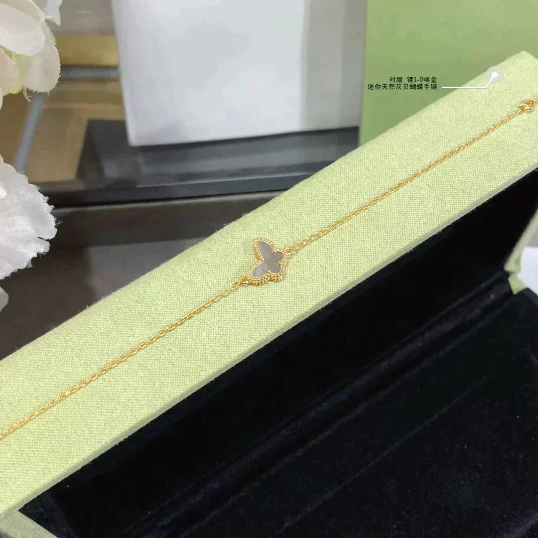 [Spark]BUTTERFLY DARK MOP BUTTERFLY BRACELET