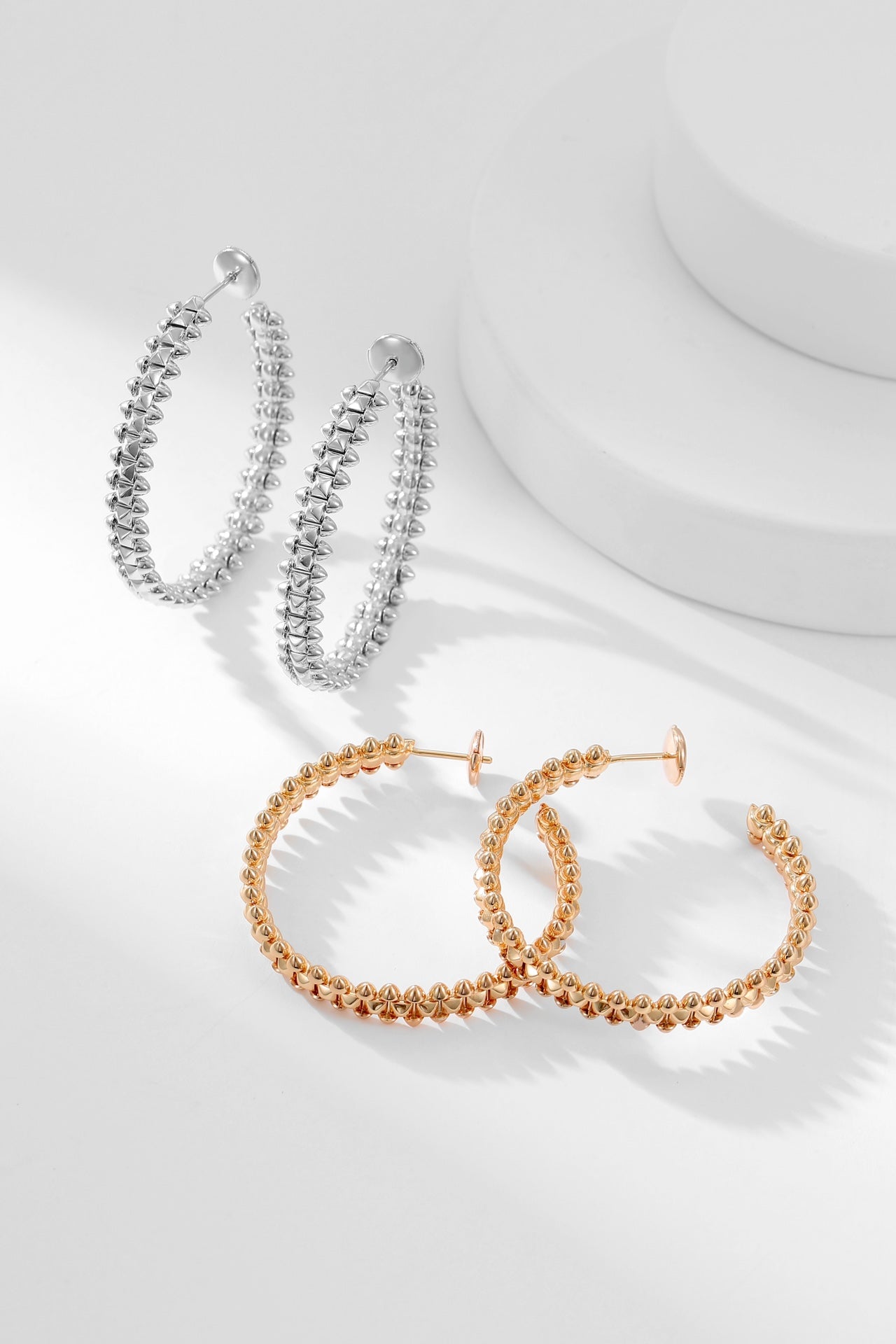 [Spark]CLASH HOOP EARRINGS