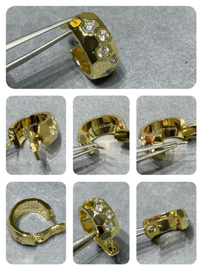 [Spark]BEE LOVE DIAMOND HOOP EARRINGS