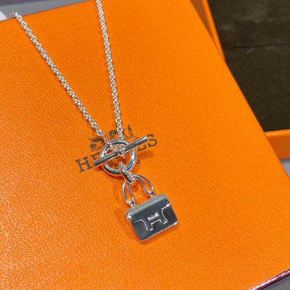 [Spark]CONSTANCE PEDANT SILVER NECKLACE