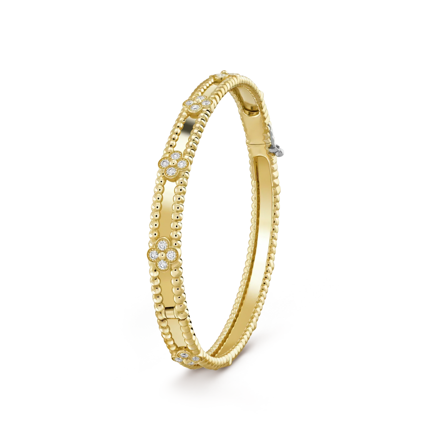 [Spark]CLOVER BRACELET 4MM DIAMONDS