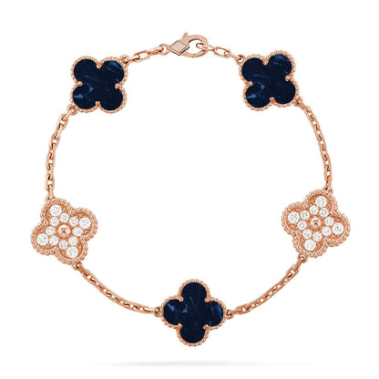 [Spark]CLOVER 5 MOTIF PIETERSITE BRACELET COLLECTION