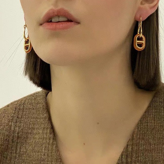 [Spark]HM O'MAILLON GOLD EARRINGS
