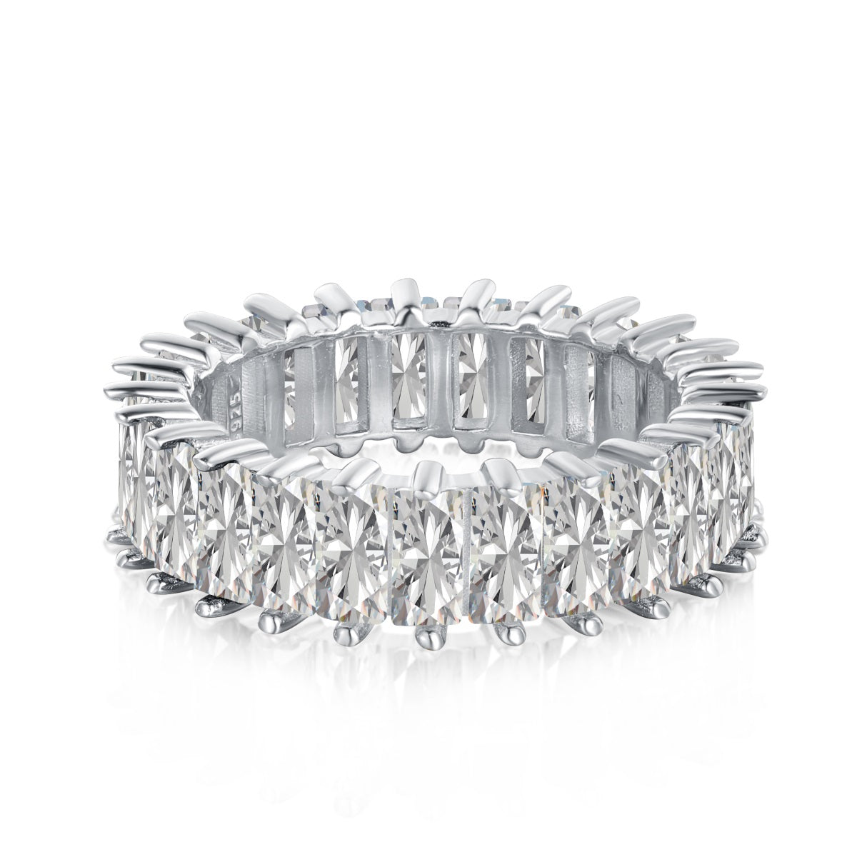 [Tonmkive Jewelry]Unique Colorful Radiant Cut RIng