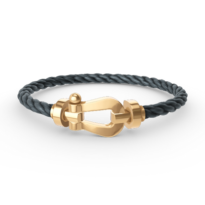 [Spark]FORCE LARGE HORSESHOE NO DIAMOND BRACELET GOLD