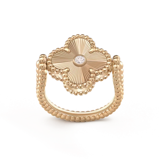 [Spark]CLOVER RIVERSIBLE Spark GOLD RING