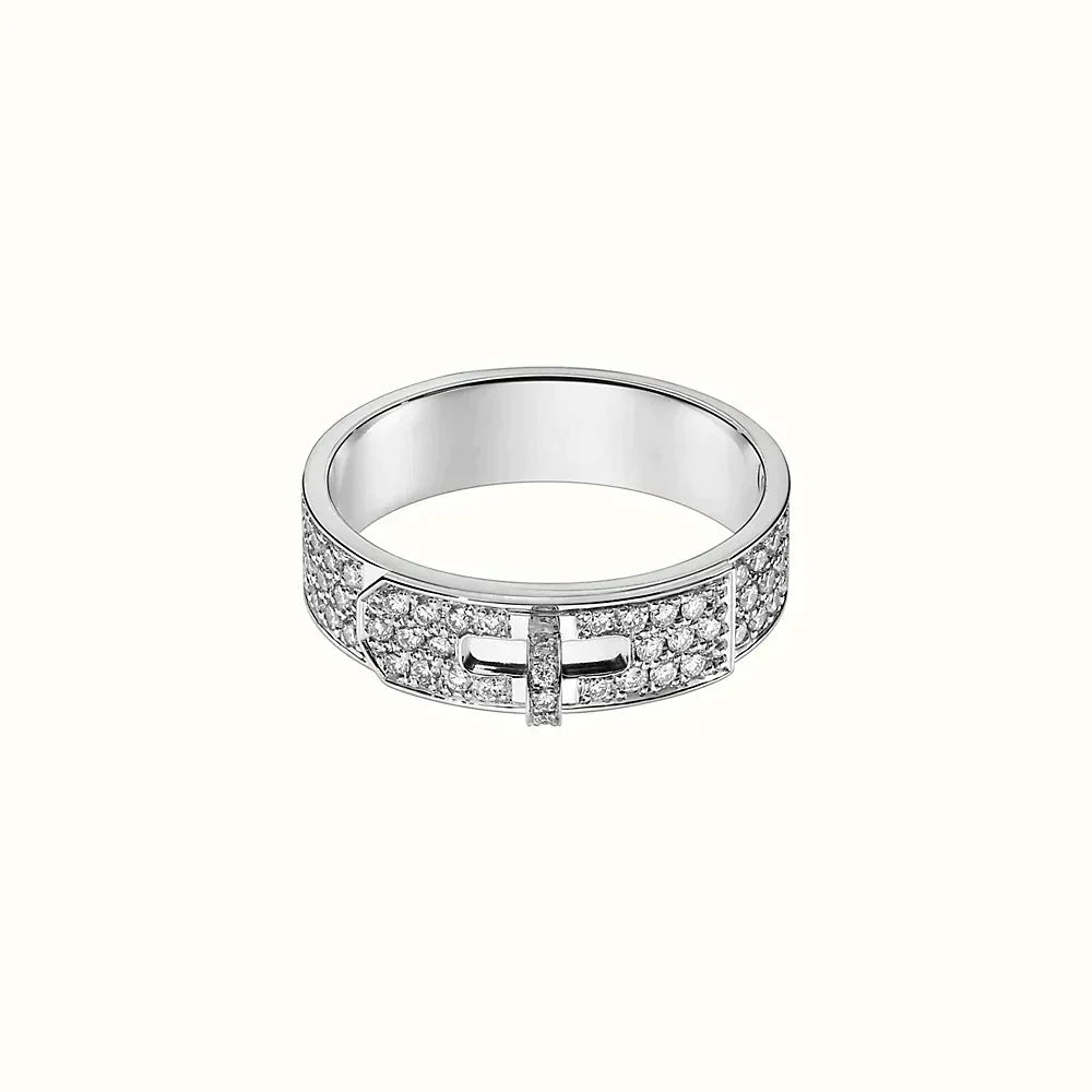 [Spark]KELLY SILVER DIAMOND RING