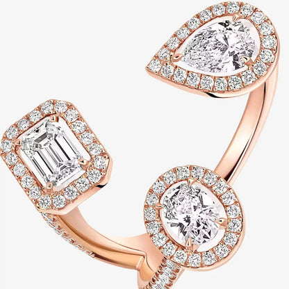 [[Spark] Diamond Ring 0,25ct My Twin Trilogy