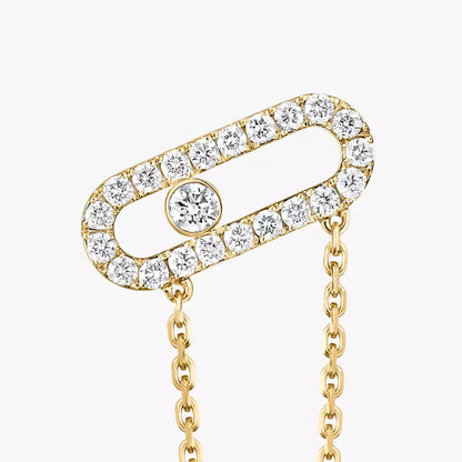 [Spark]Move Uno Diamond Earrings