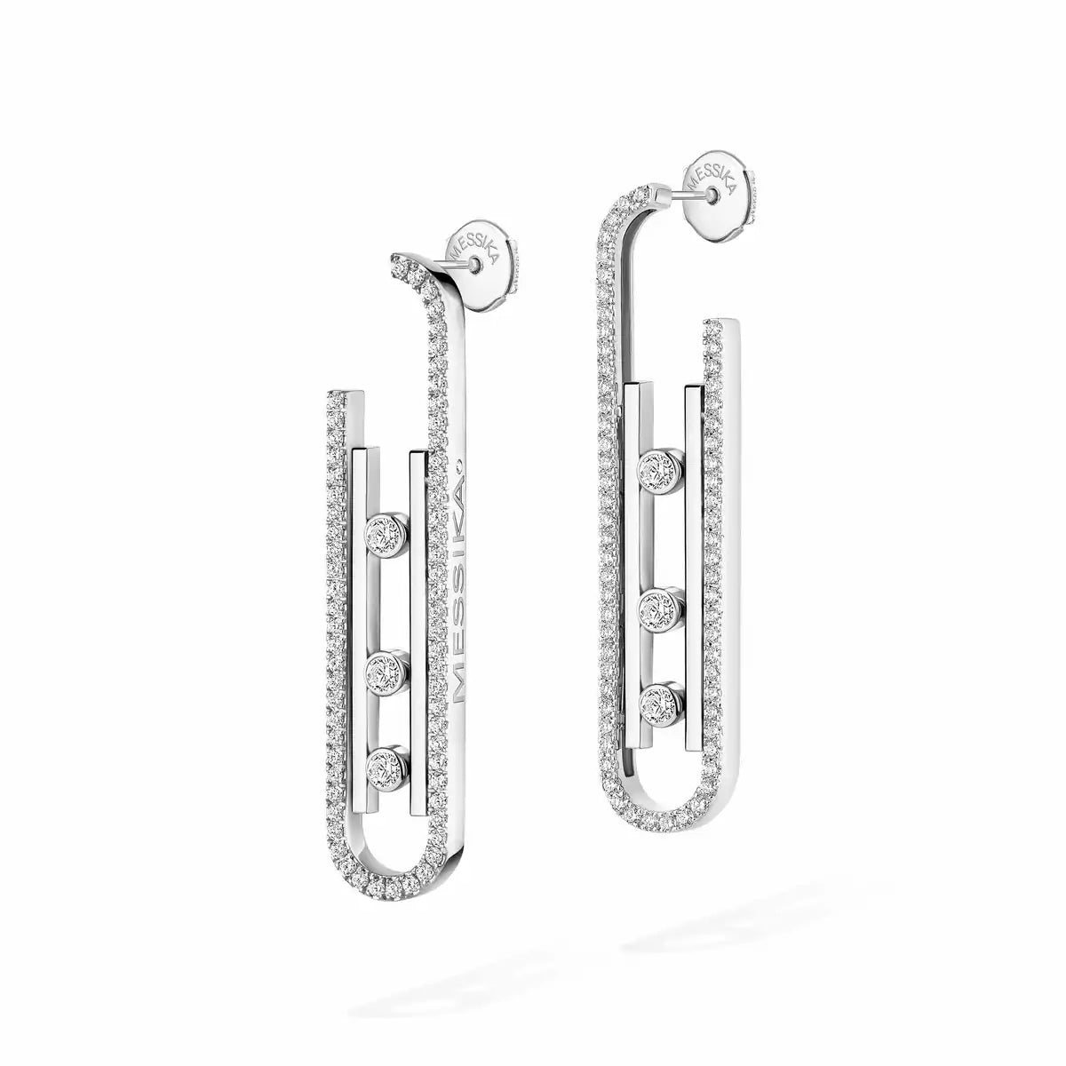 [Spark]Diamond Pendant Earrings Move 10Th