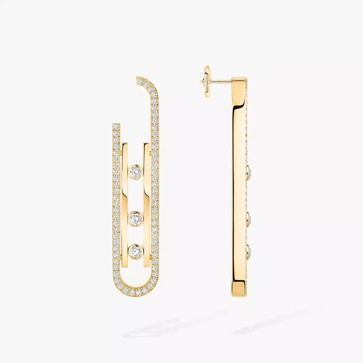 [Spark]Diamond Pendant Earrings Move 10Th