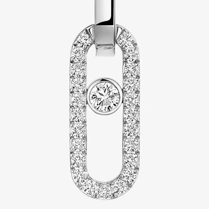 [Spark]Move Link Diamond Earrings