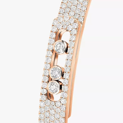 [Spark]Move Noa Full Pavé Diamond Bangle Bracelet