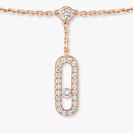 [Spark] Move Uno pavé ankle bracelet