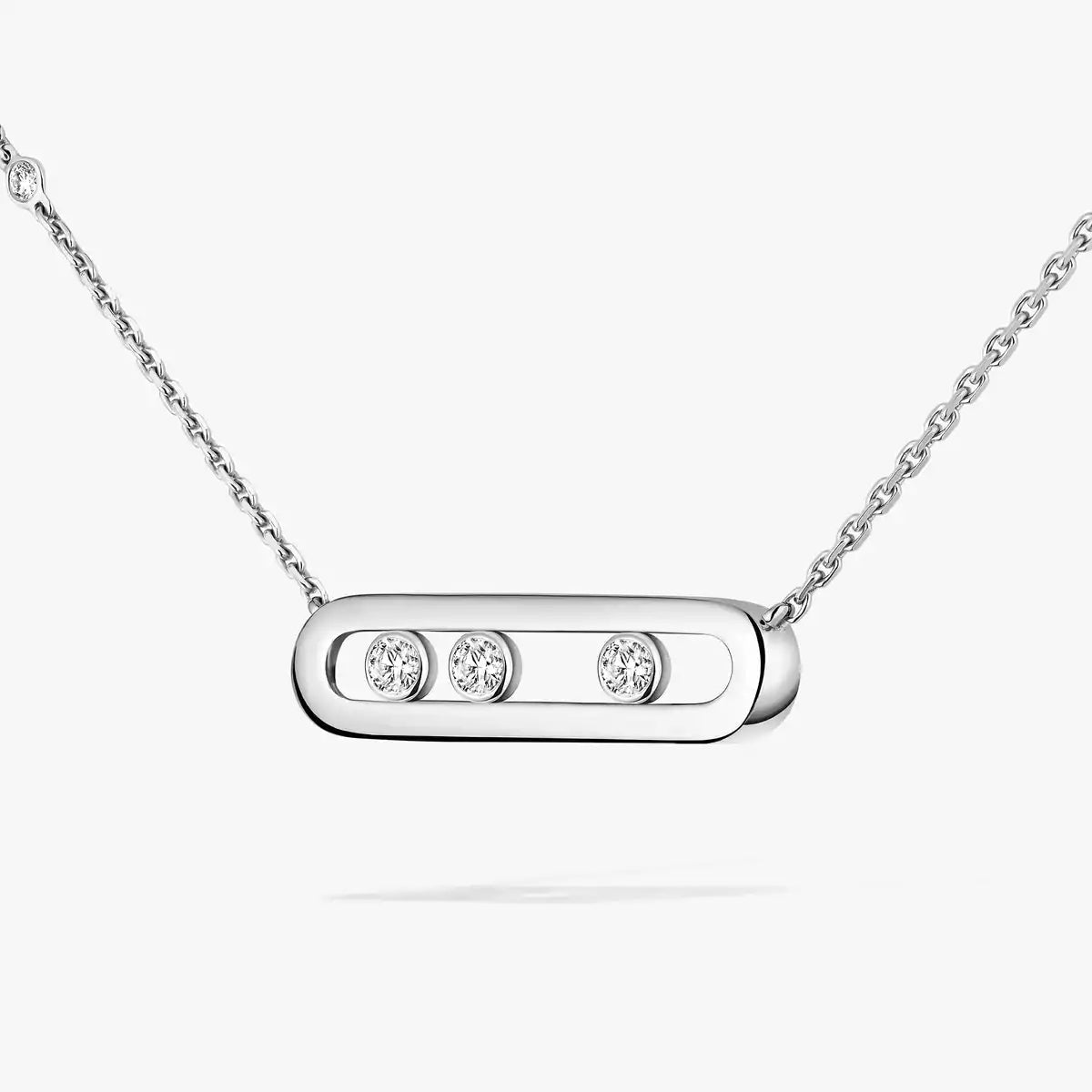 [Spark] Baby Move Gold Diamond Necklace