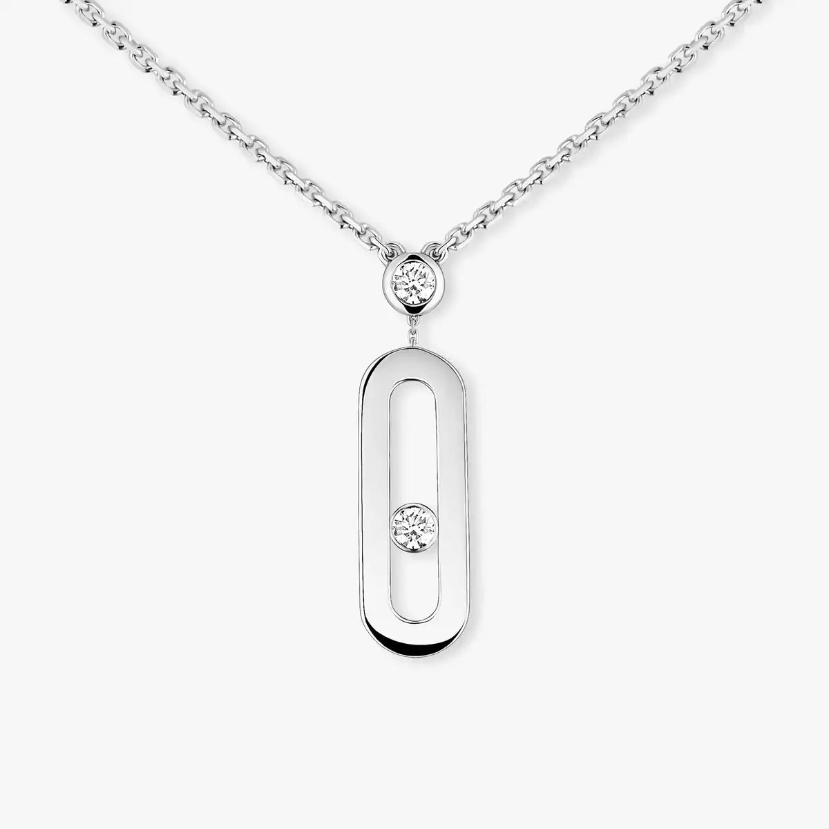 [Spark] Move Uno Gold Diamond Long Necklace