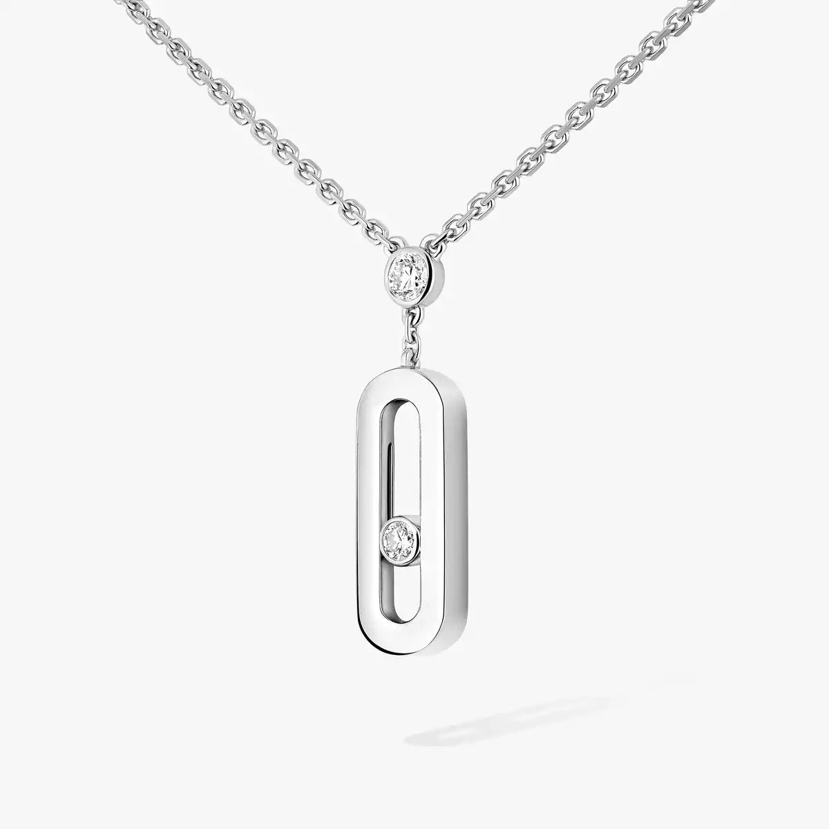 [Spark] Move Uno Gold Diamond Long Necklace