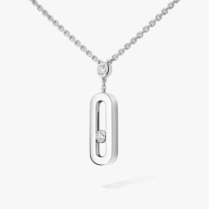 [Spark] Move Uno Gold Diamond Long Necklace