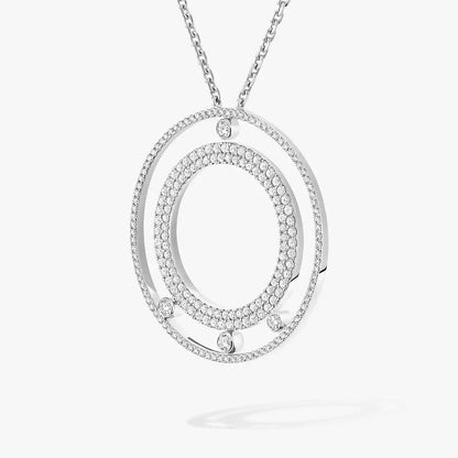 [Spark]Move Romane Long Pave_-Set Diamond Necklace