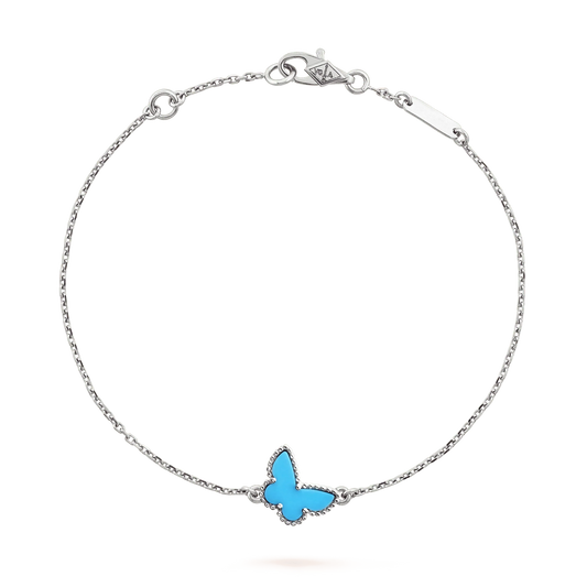 [Spark]BUTTERFLY TURQUOISE BUTTERFLY BRACELET SILVER
