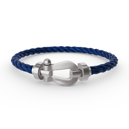 [Spark]FORCE LARGE HORSESHOE NO DIAMOND BRACELET SILVER